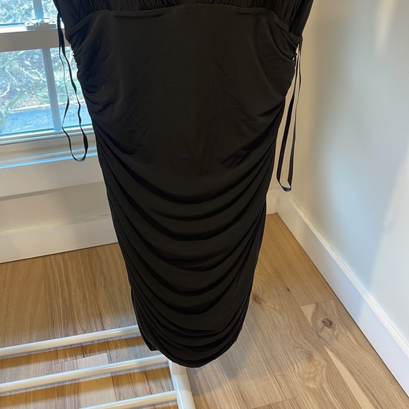 NWT BCBG MaxAzria touched dress in black, size Large - Picture 3 of 6